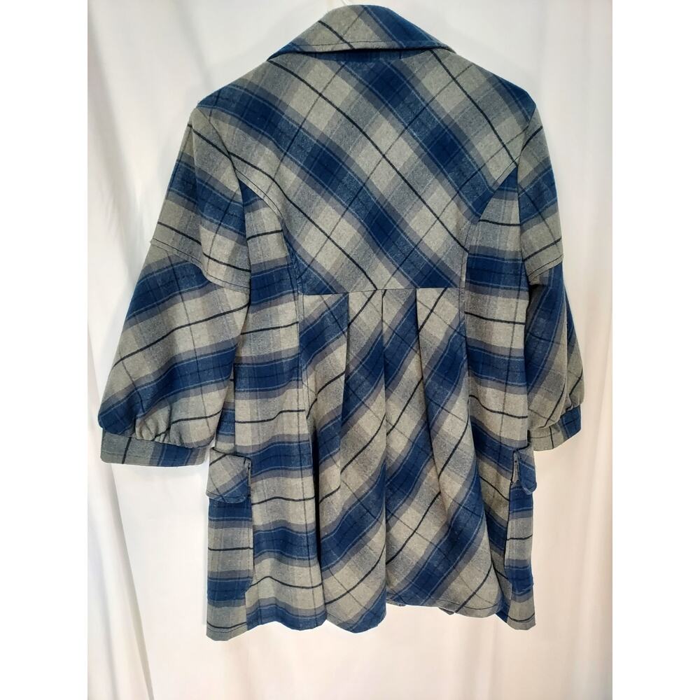 Calvin Klein Jeans Plaid Jacket - Sz Women's Med - Picture 3 of 4